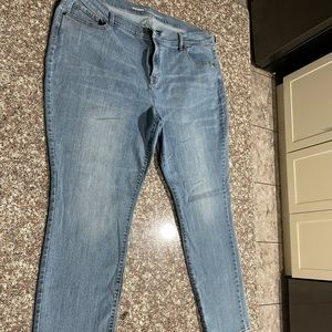 Old Navy Curvy jeans, size 18 short